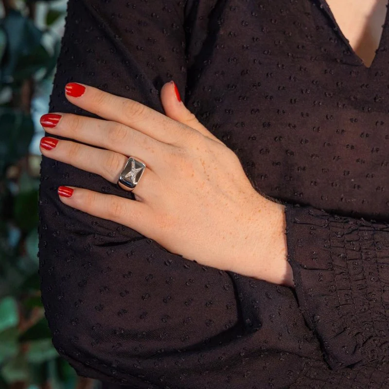 Mauboussin "Etoile Divine" Ring in White gold - Image 2