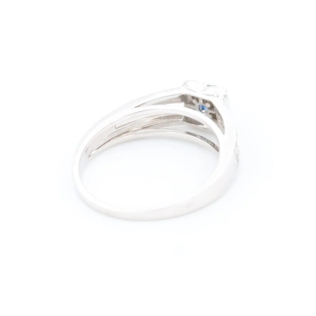 Mauboussin Solitaire Ring Chance of love White gold Sapphire - Image 3