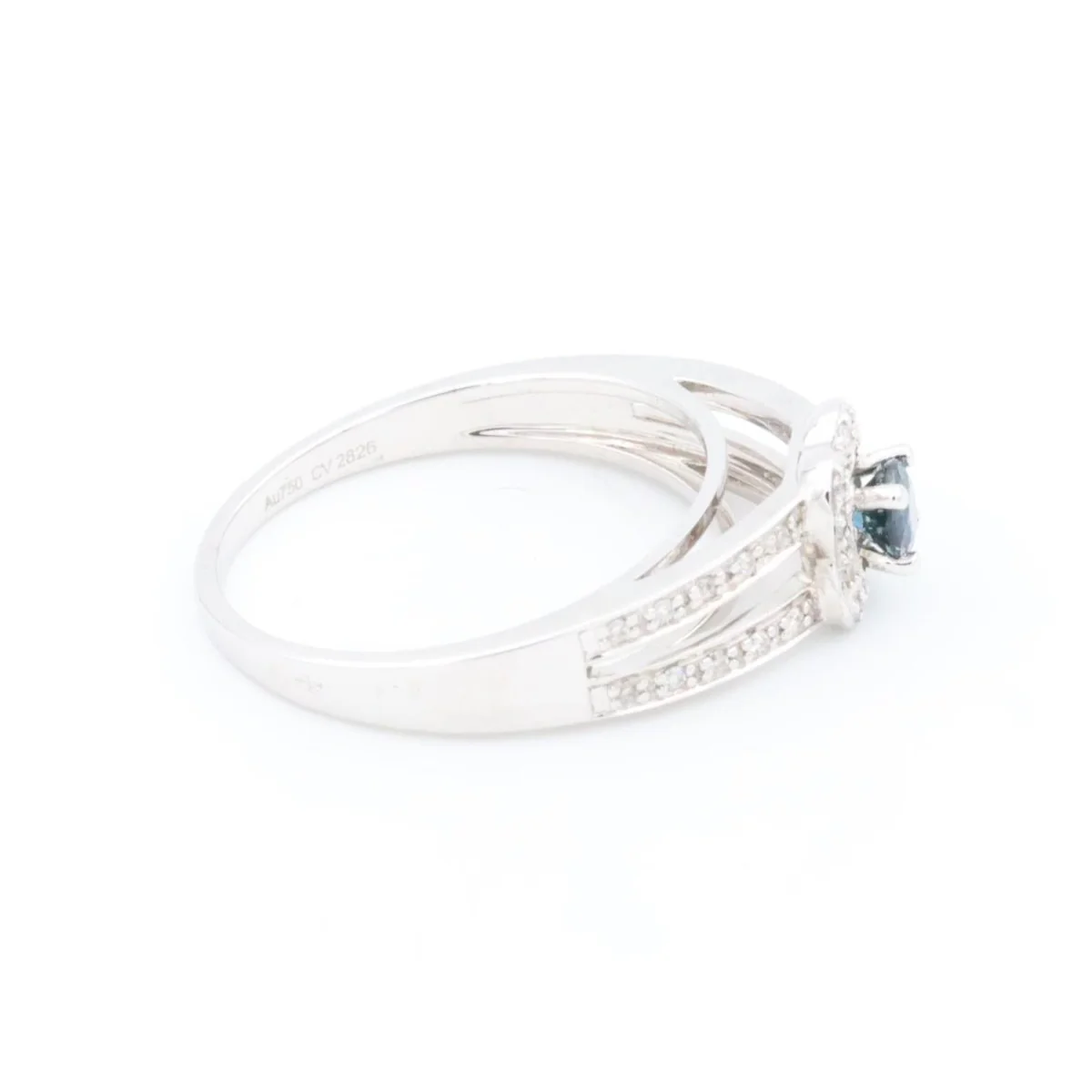 Mauboussin Solitaire Ring Chance of love White gold Sapphire - Image 4