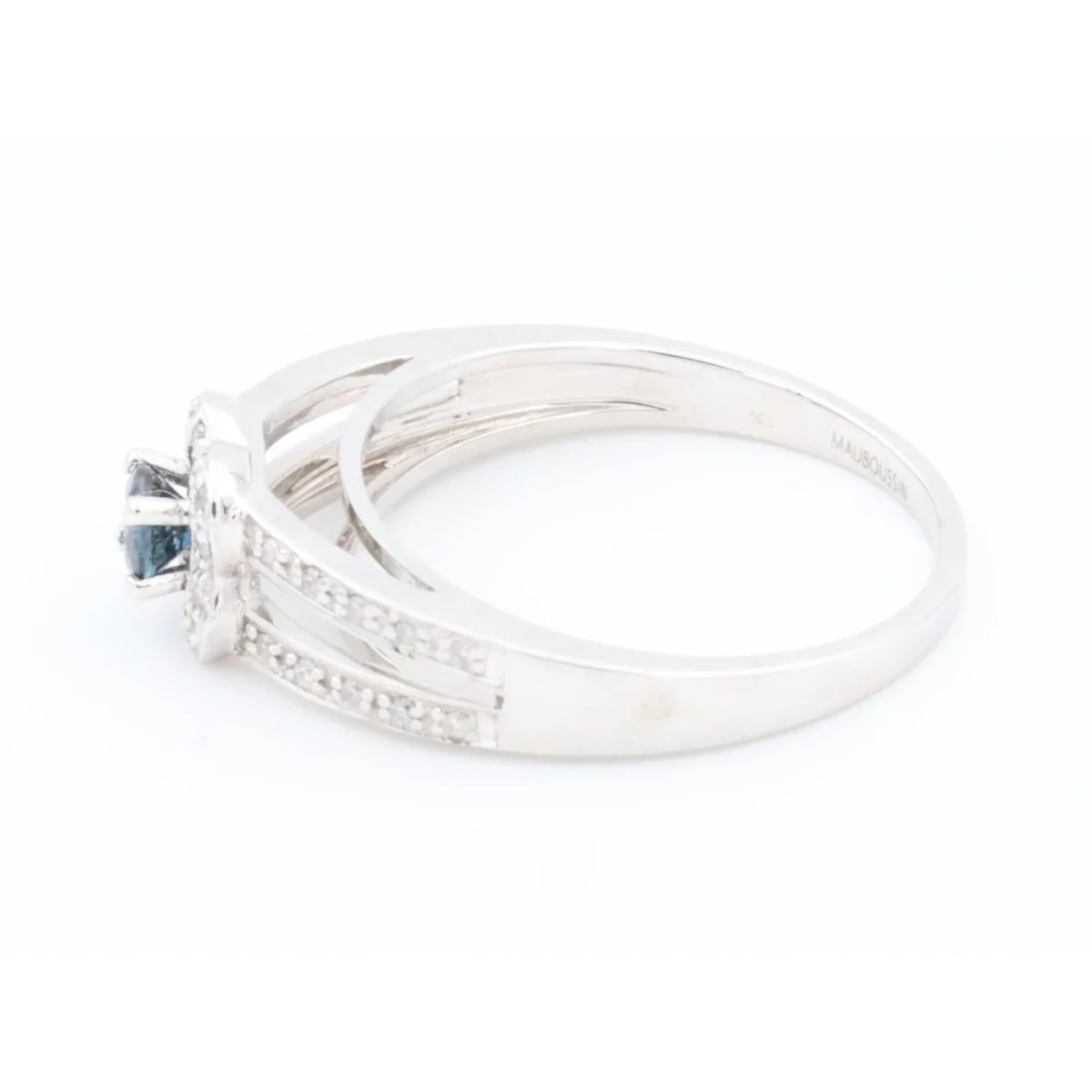 Mauboussin Solitaire Ring Chance of love White gold Sapphire - Image 7