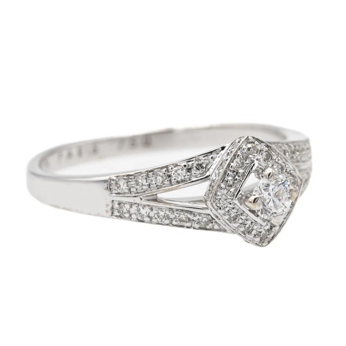 Mauboussin Solitaire Ring Love My love n°1 White gold Diamond - Image 7