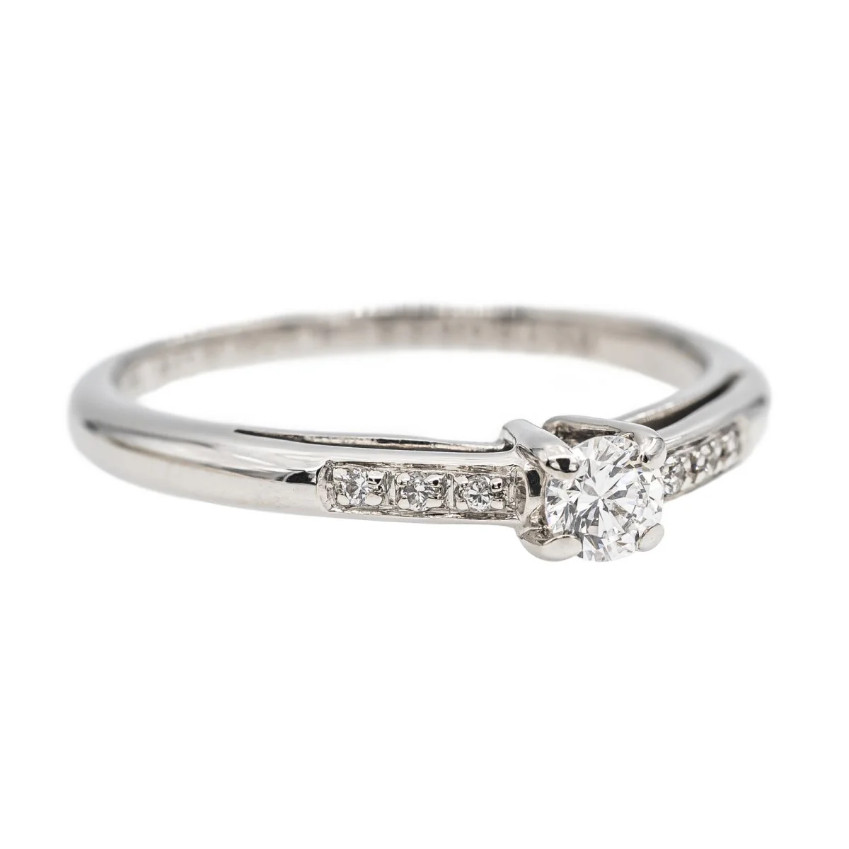 MAUBOUSSIN ring “You are the salt of my life” in white Gold and Diamond - Image 7