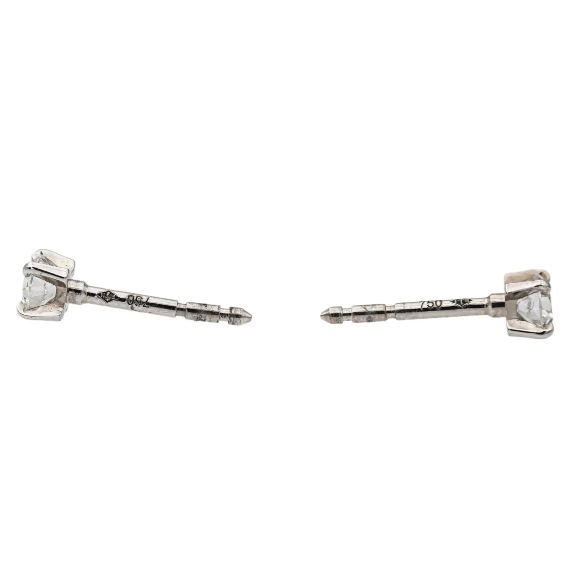 Puces MAUBOUSSIN earrings in white gold and diamonds - Image 3