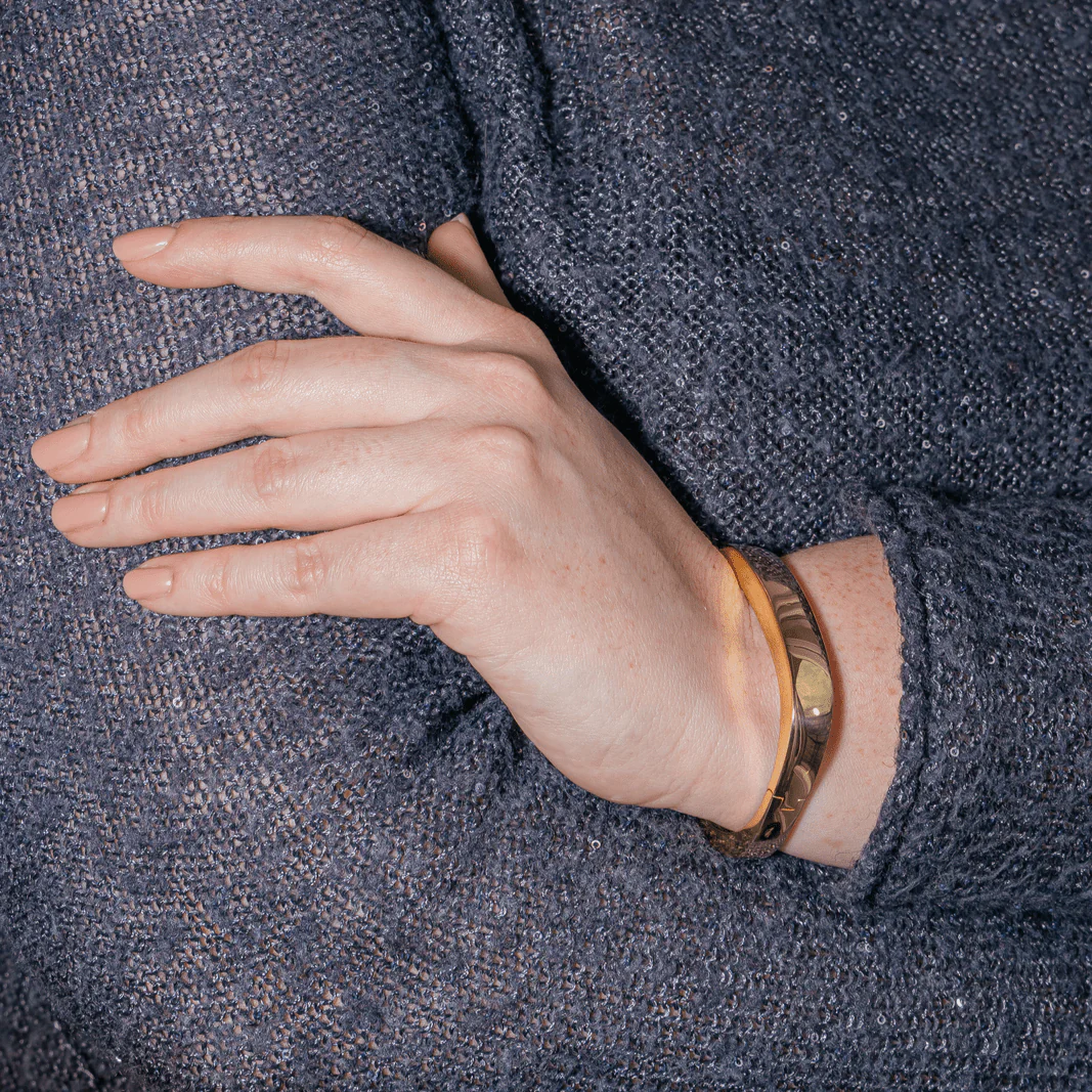 Bracelet MAUBOUSSIN ring in yellow gold and white gold - Image 2