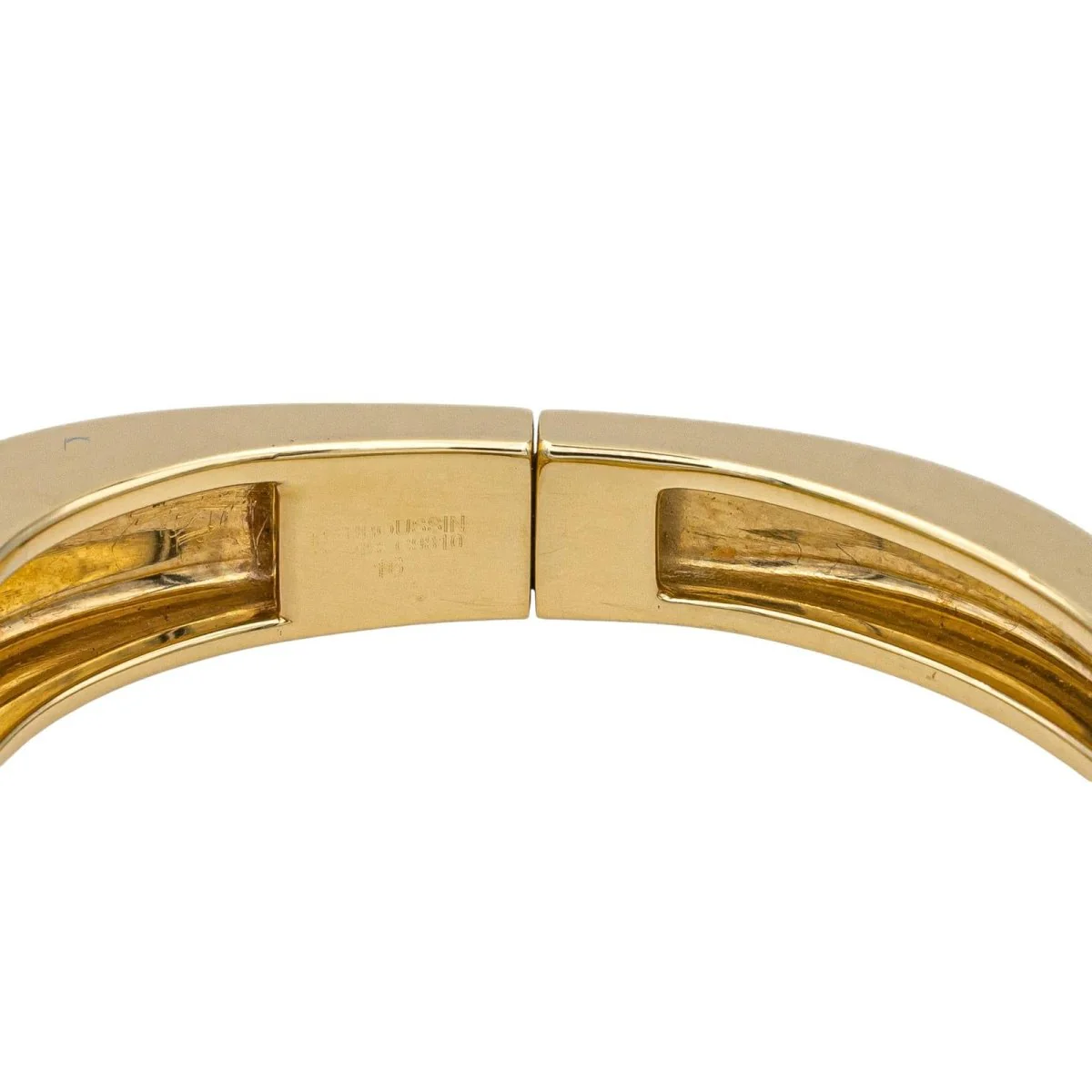 Bracelet MAUBOUSSIN ring in yellow gold and white gold - Image 6