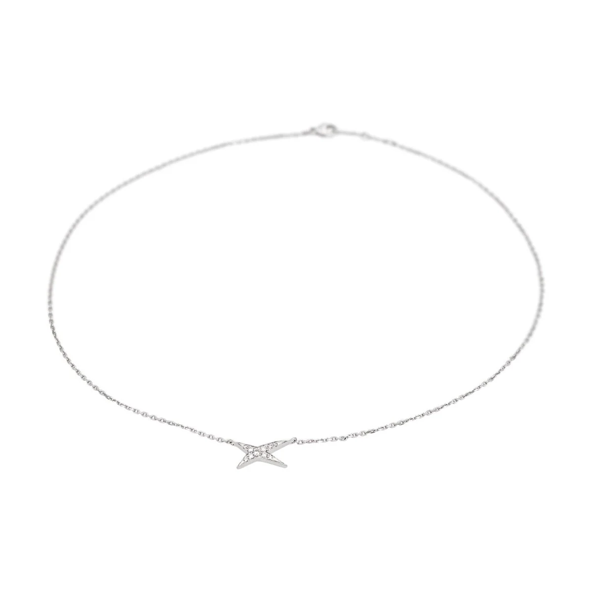 MAUBOUSSIN "French Valentine" Pendant Necklace in white gold and diamonds - Image 4