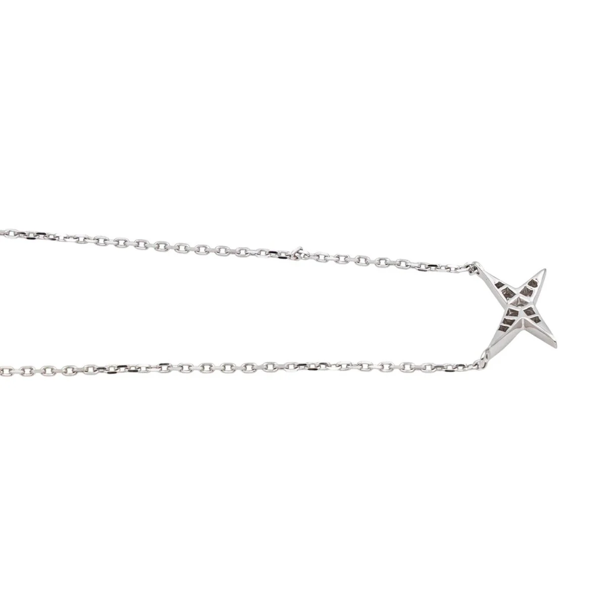 MAUBOUSSIN "French Valentine" Pendant Necklace in white gold and diamonds - Image 6