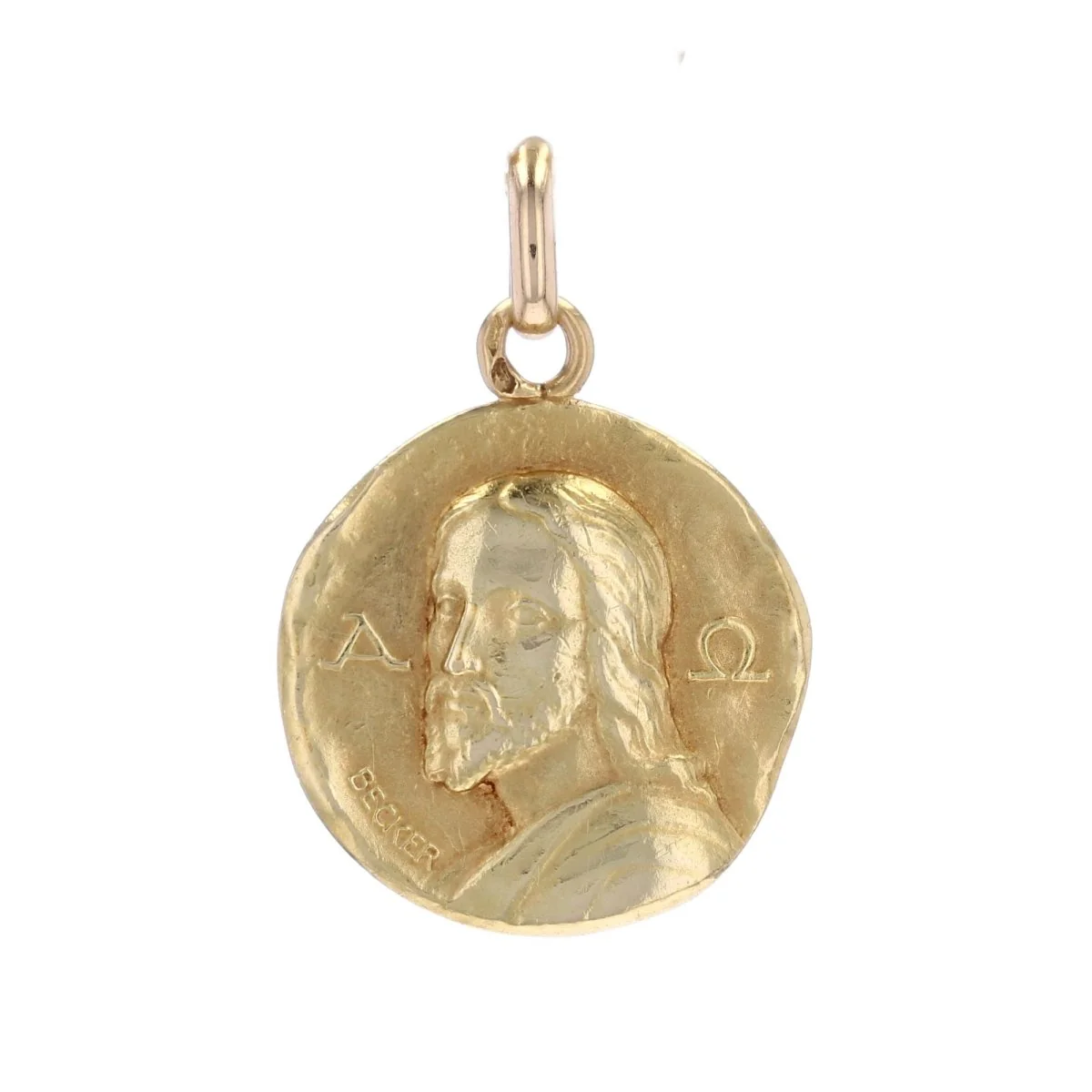 BECKER medal in yellow gold