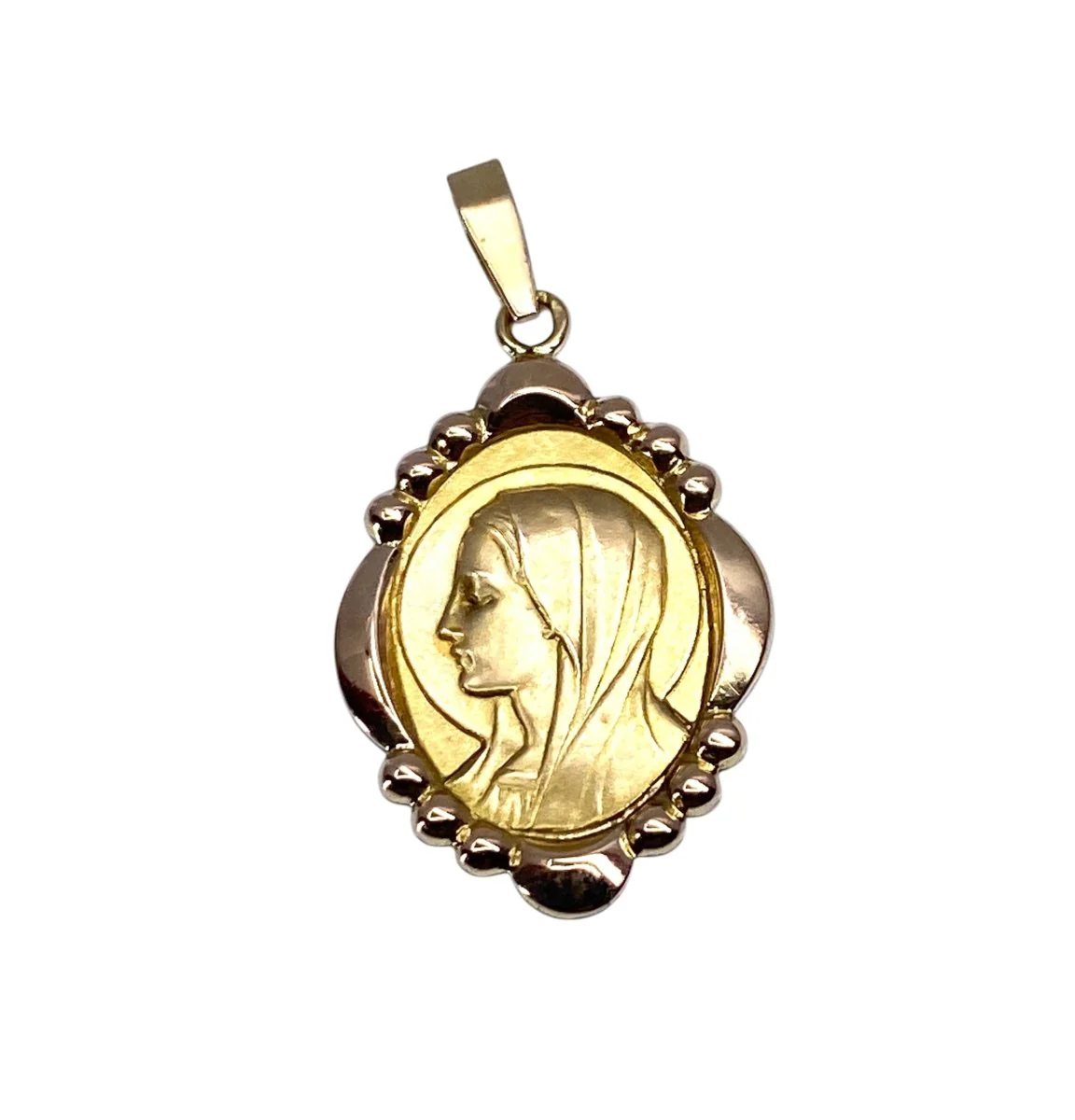 Médaille en or jaune