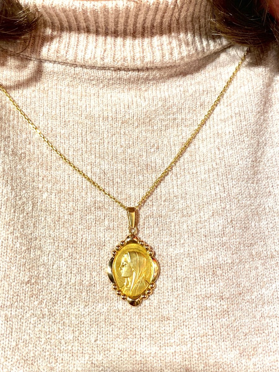 Médaille en or jaune - Image 2
