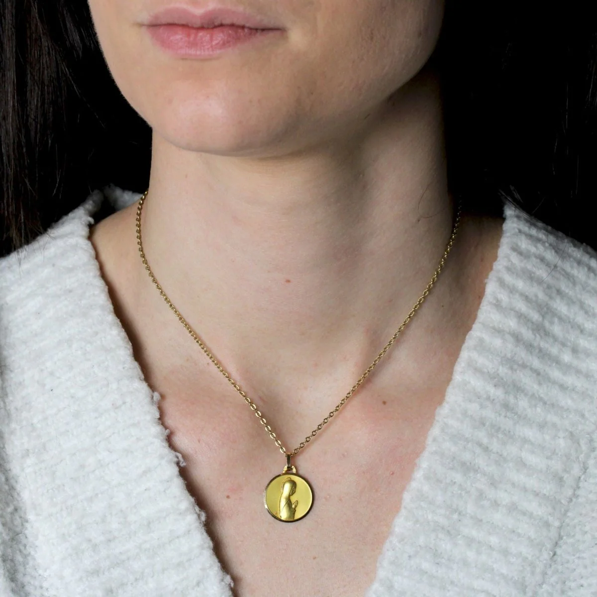 Medal in yellow gold - Image 2