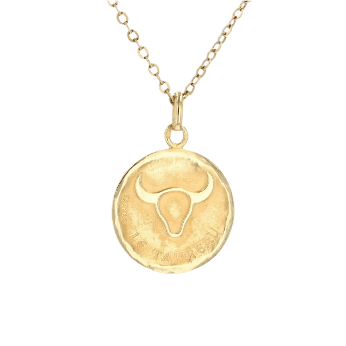 Yellow gold pendant - Image 4