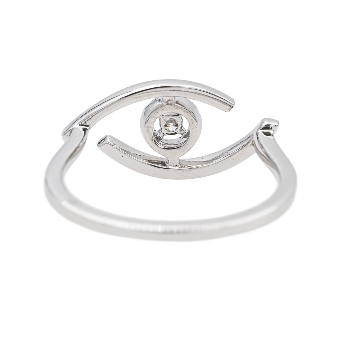 Ring MESSIKA "Luckye Eye" in white gold and diamonds - Image 6