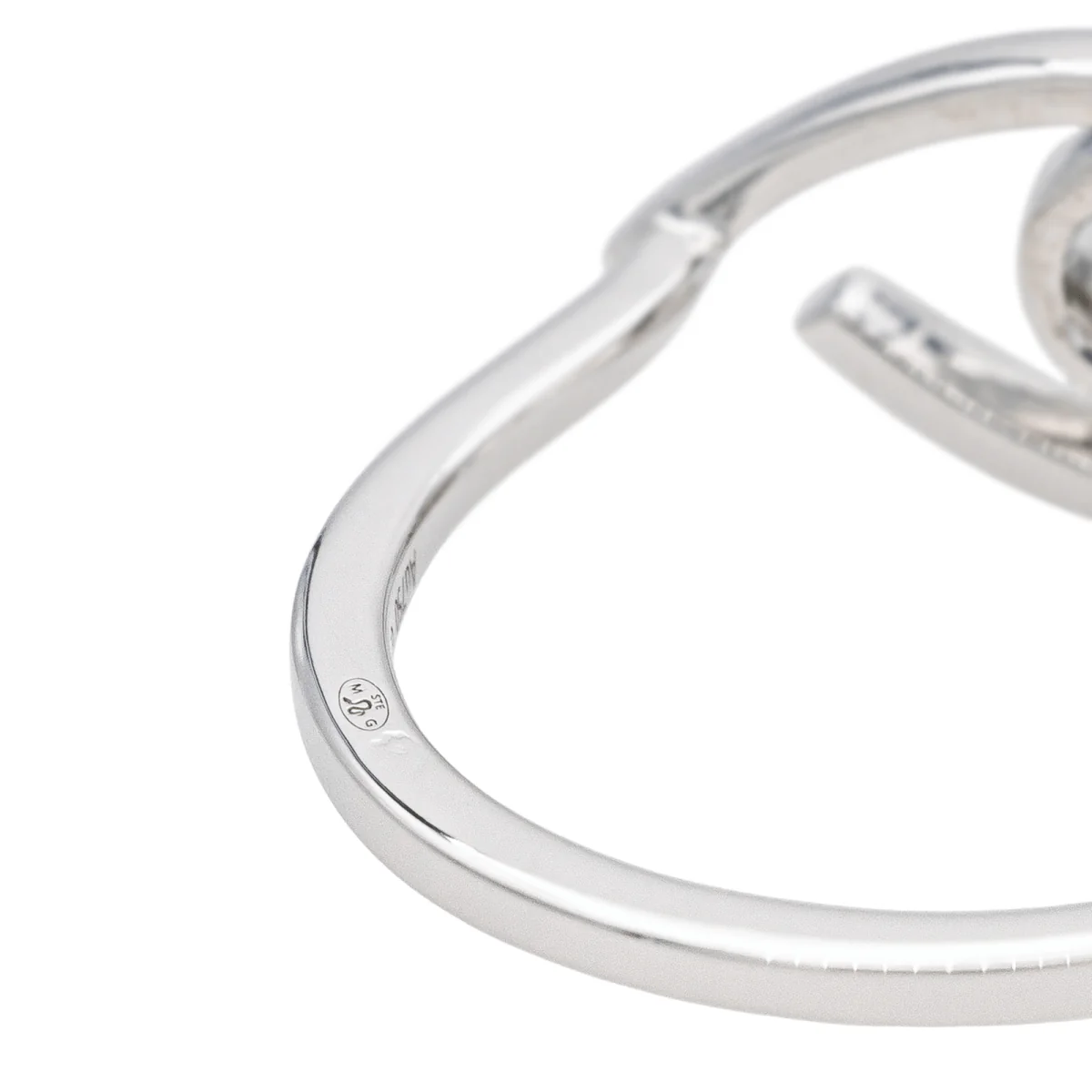 Ring MESSIKA "Luckye Eye" in white gold and diamonds - Image 8