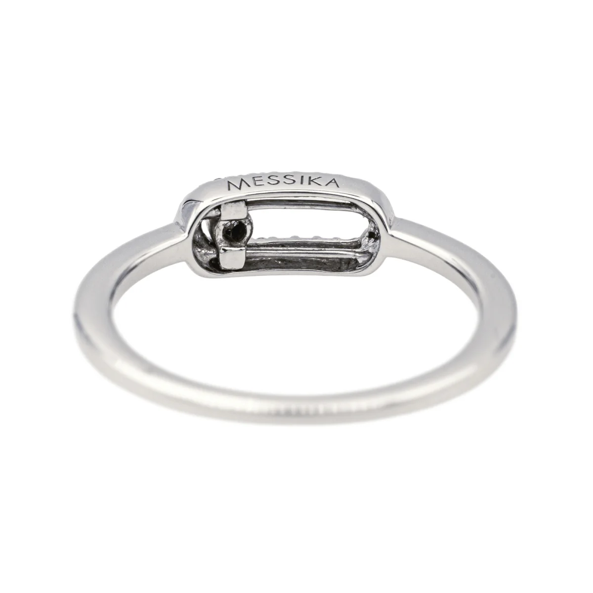 Ring MESSIKA "Move Uno" solitaire in white gold and diamonds - Image 5