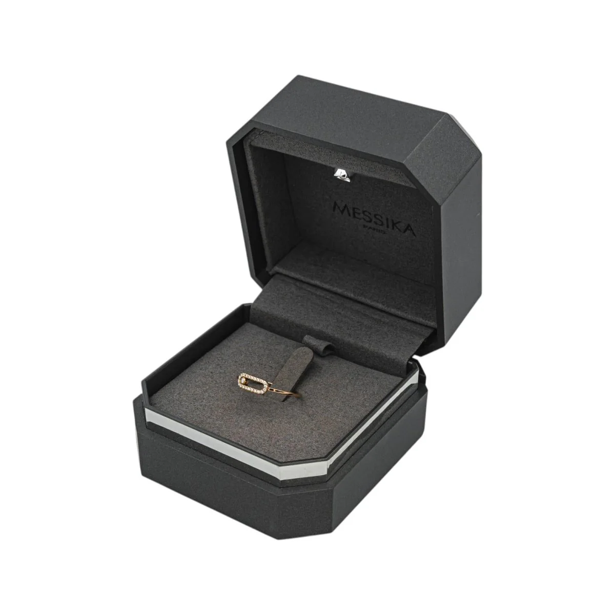 Messika Move Uno Ring, Rose gold with Diamond - Image 8