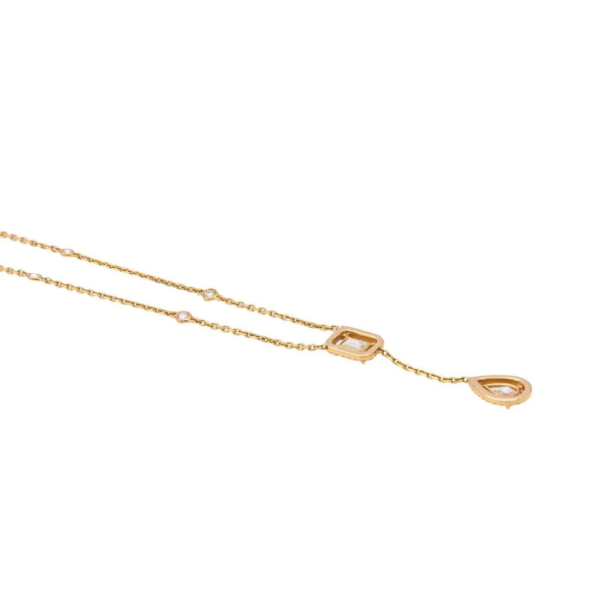 MESSIKA “My twin” necklace in pink gold and diamonds - Image 6