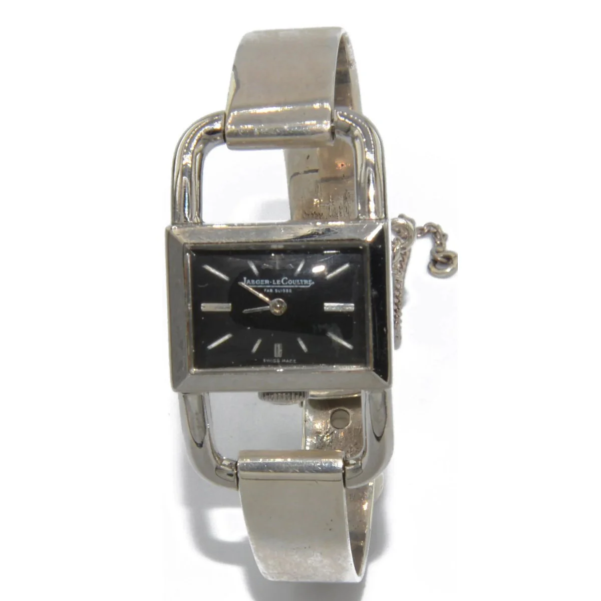 Steel watch Model Etrier Jaeger Lecoultre for the house of Hermès - Image 2