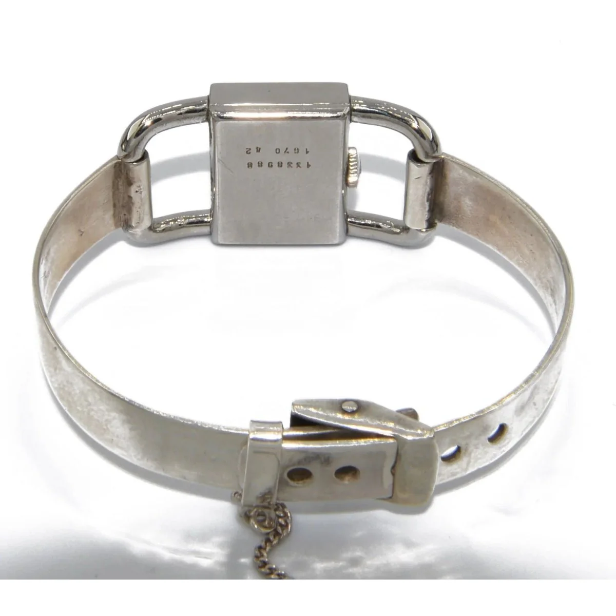 Steel watch Model Etrier Jaeger Lecoultre for the house of Hermès - Image 5