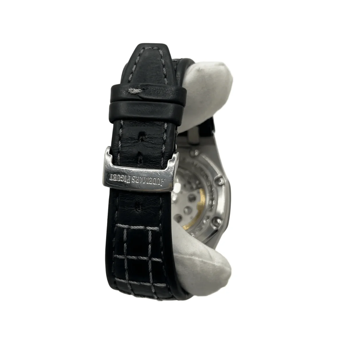 AUDEMARS PIGUET "Royal Oak Offshore "Juan Pablo Montoya" Watch in titanium, carbon, silver, steel and leather - Image 5