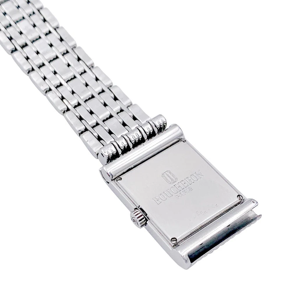 Boucheron watch, “Reflet”, steel. - Image 3