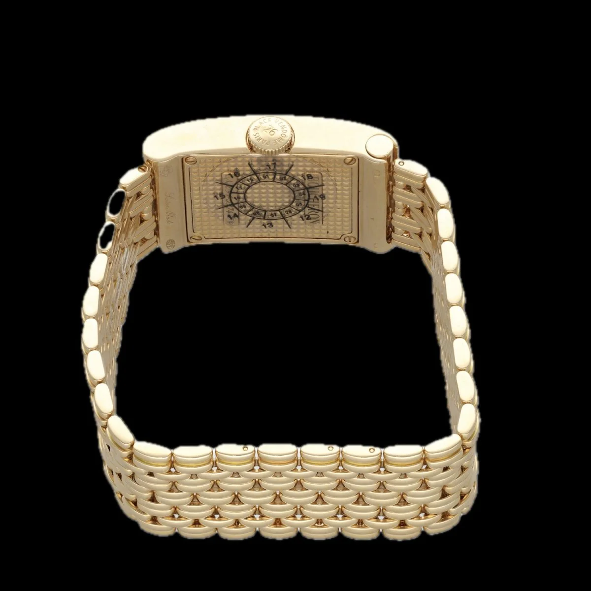 Watch Boucheron Reflet Dame Grand Modèle in yellow gold 18K solid gold - Quartz - Circa 2010 - Image 4