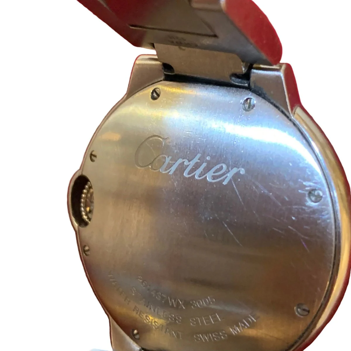 CARTIER "Ballon Bleu" steel watch - Image 3