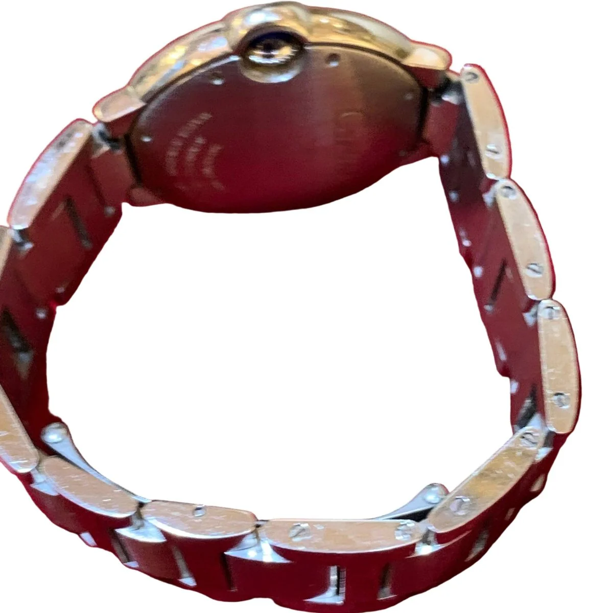 CARTIER "Ballon Bleu" steel watch - Image 4