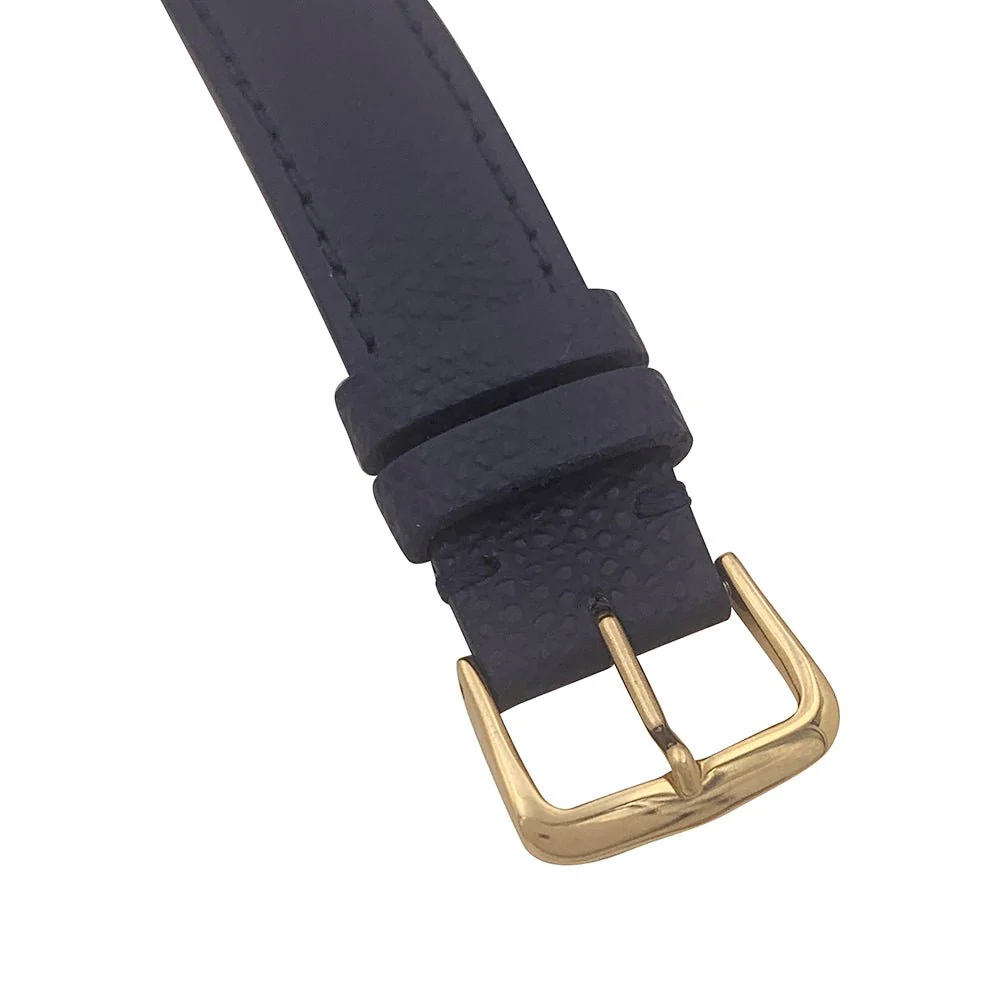 CARTIER watch "Must de Cartier" gold and silver plated and leather - Image 3