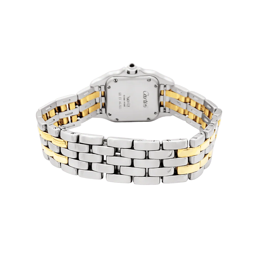 CARTIER "Panthère" Watch in yellow gold and steel - Image 5