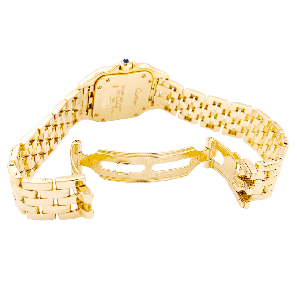 Watch CARTIER "Panthère" in yellow gold and steel - Image 7