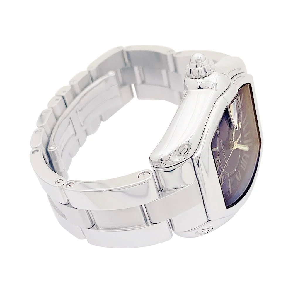 CARTIER “Roadster” watch in steel - Image 5