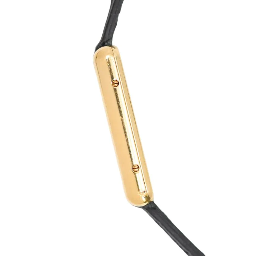 CARTIER "Tank Must Trinity" Watch in Vermeil and Leather - Image 15