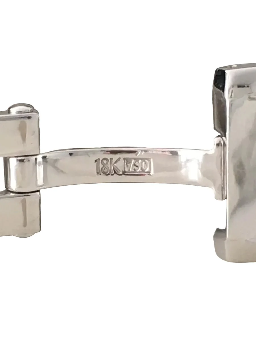CARTIER "Tankissime" PM Watch in white gold, steel, and diamonds - Image 8