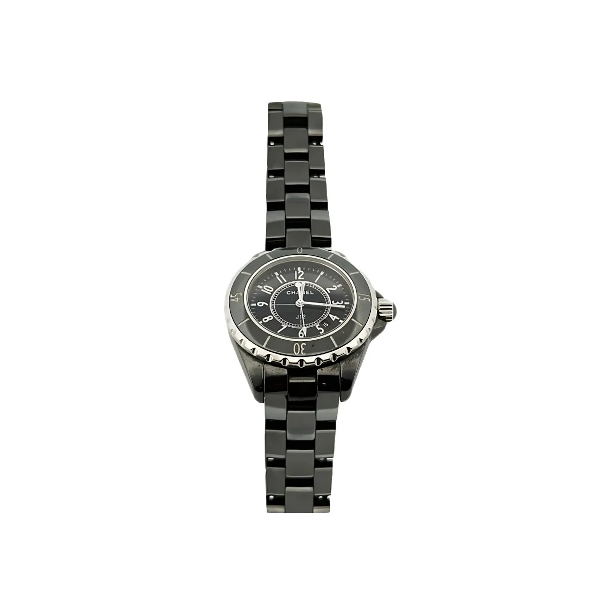 CHANEL J12 watch in black ceramic