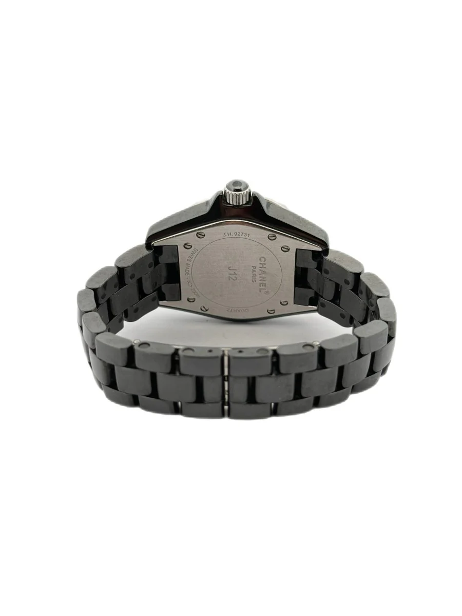 CHANEL J12 watch in black ceramic - Image 5