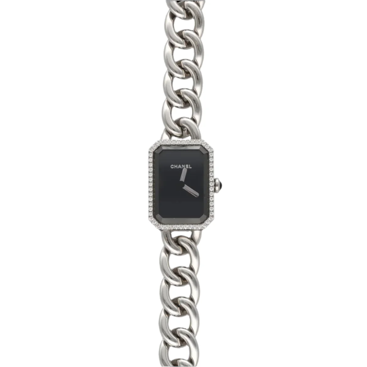 CHANEL “Première” watch in steel and diamonds - Image 3