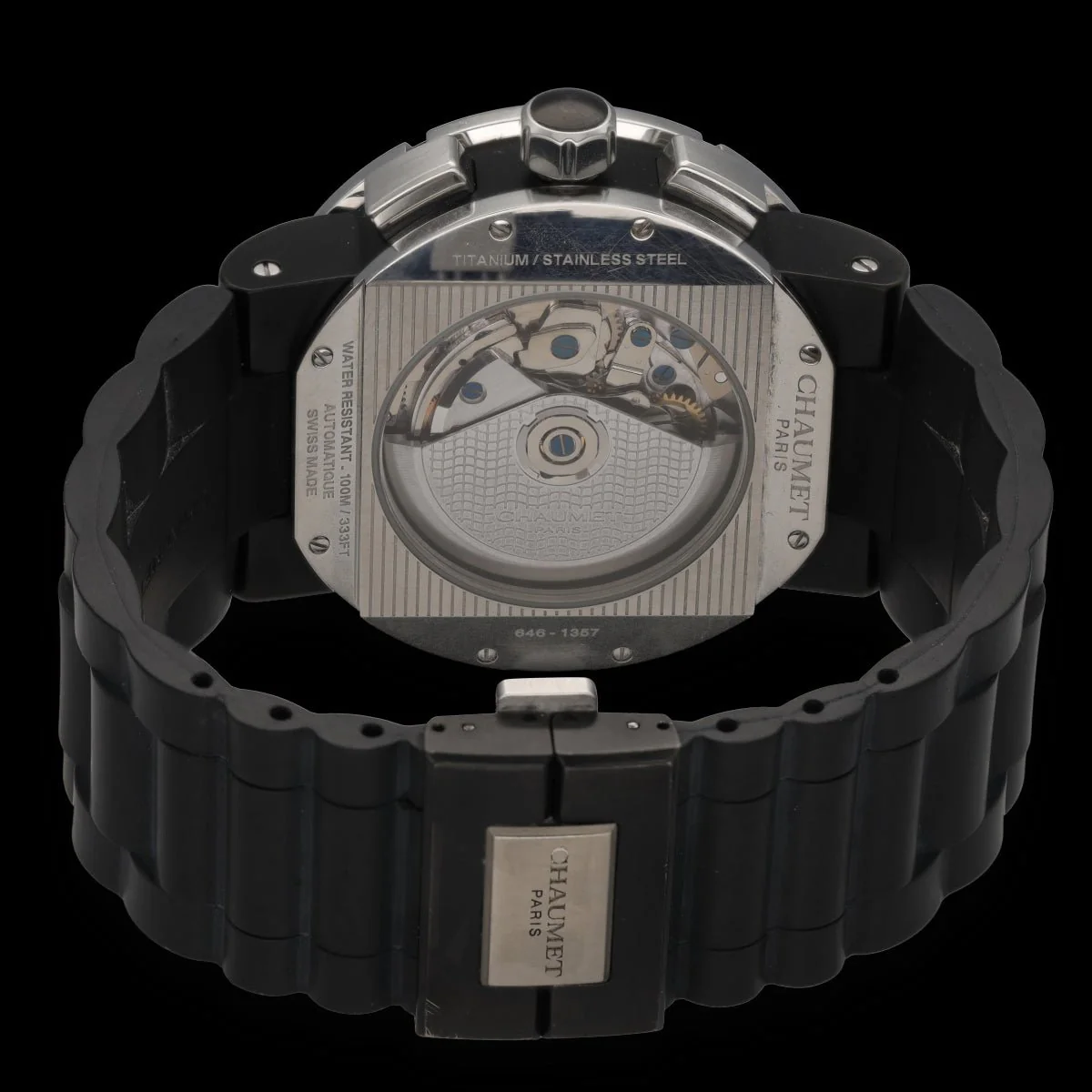 Watch Chaumet Class One Chrono XXL PVD and Steel for men automatic circa 2015. 44 mm. - Image 3