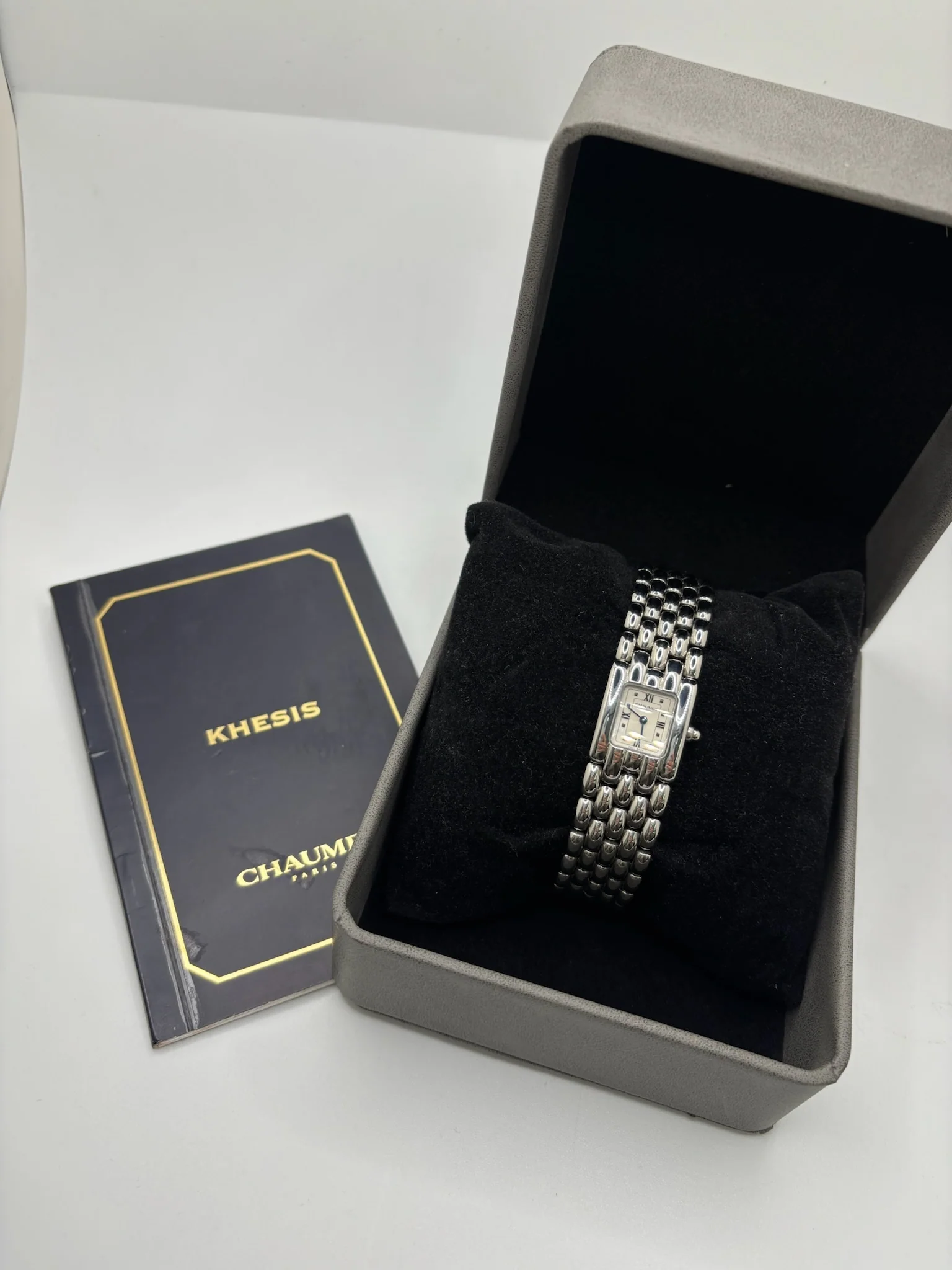 CHAUMET "Khesis" Steel Watch - Image 13