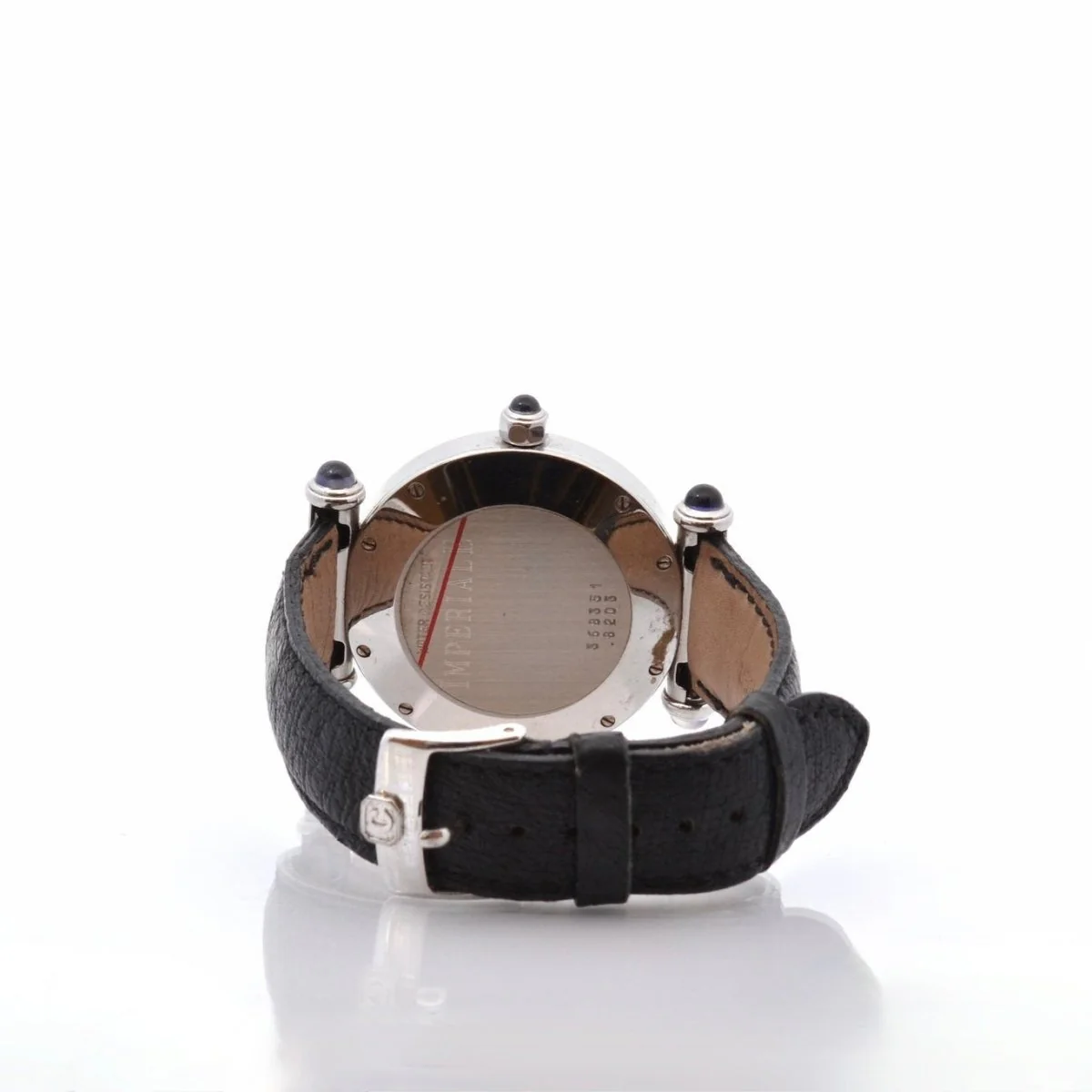 Watch CHOPARD "Impériale" in leather and sapphire - Image 3