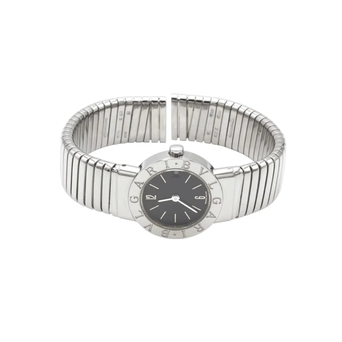 BULGARI "Tubogas" Steel Watch - Image 4