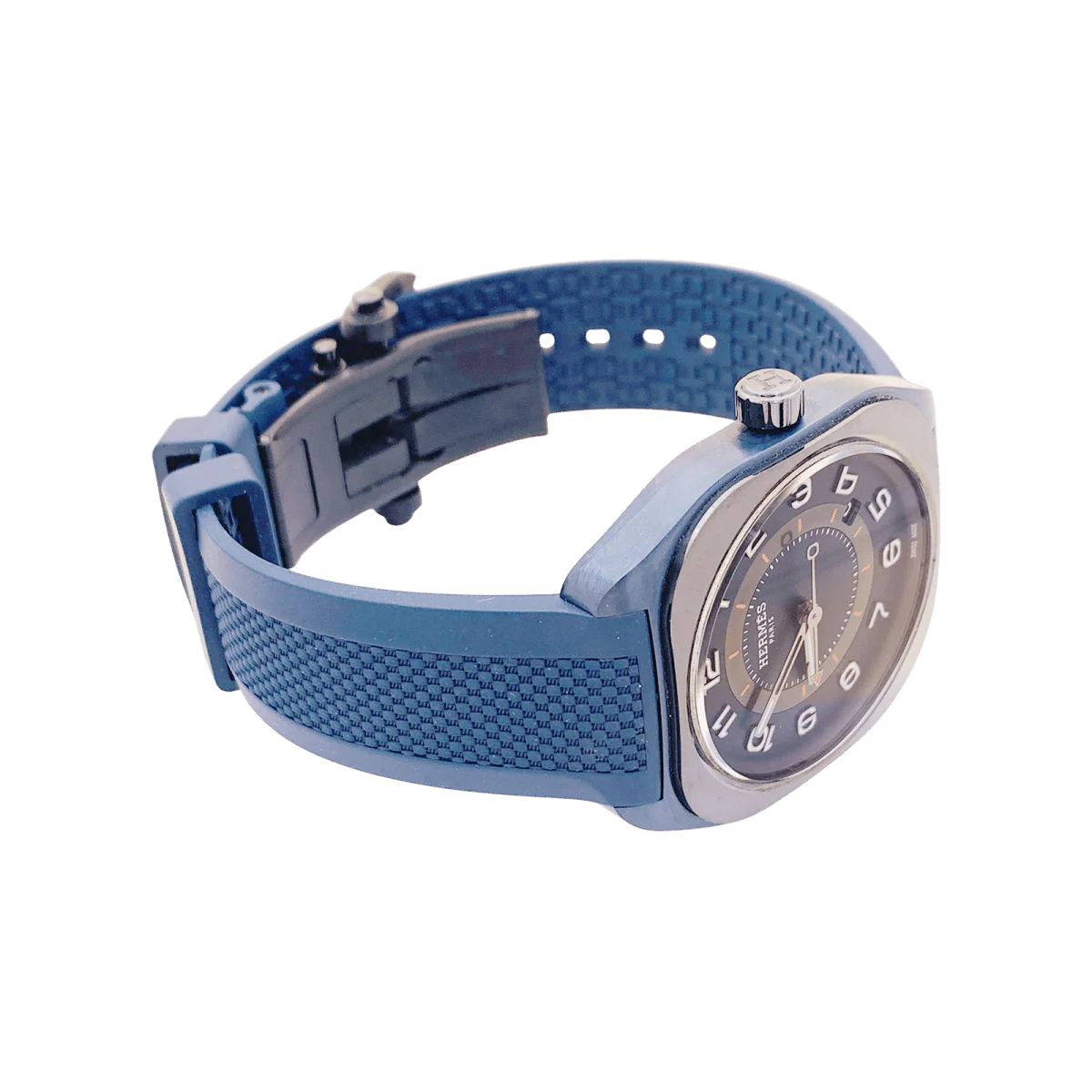 Watch HERMÈS "H08" in titanium and rubber - Image 5
