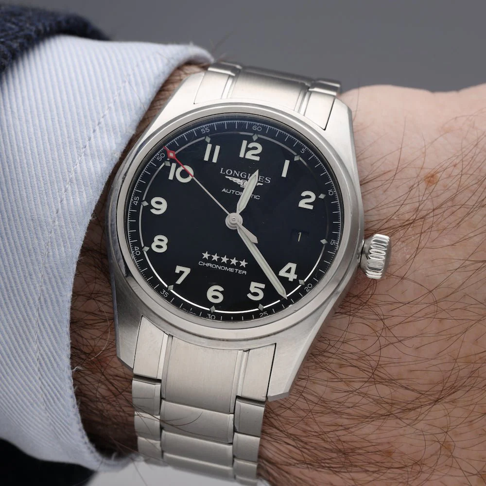 LONGINES "Spirit Chronometer" watch in steel - Image 2