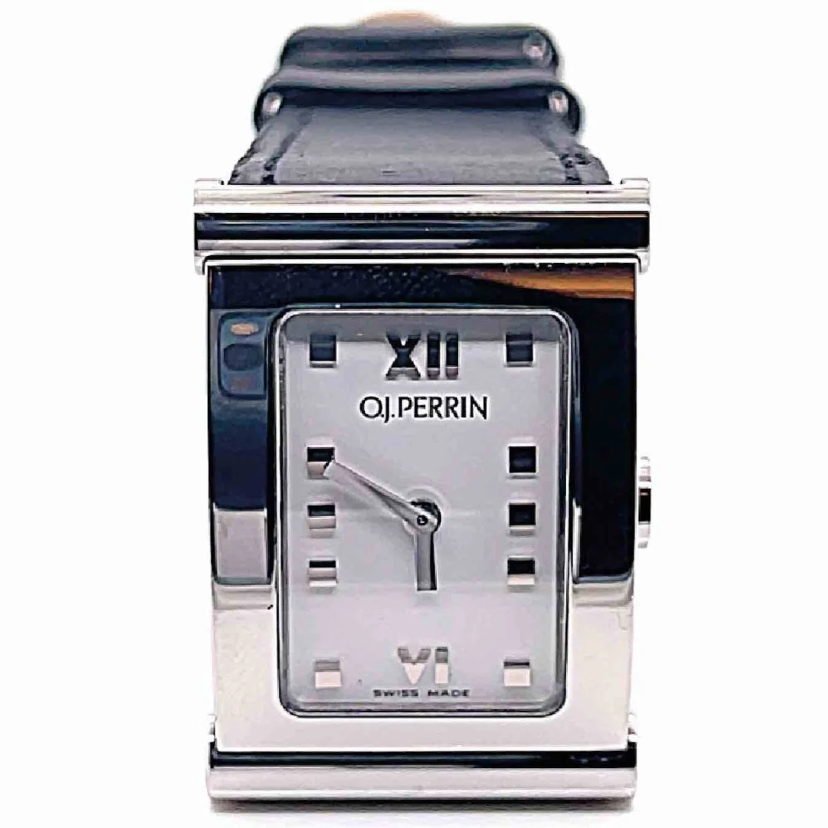 Watch PERRIN "Arcada" quartz in steel and leather
