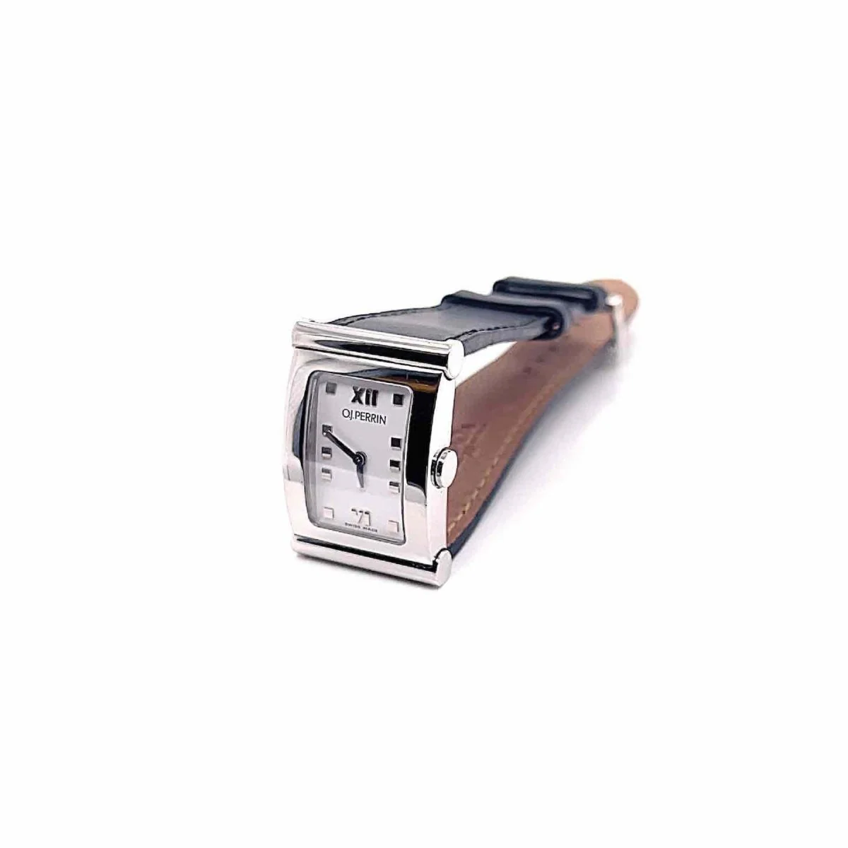 Watch PERRIN "Arcada" quartz in steel and leather - Image 3