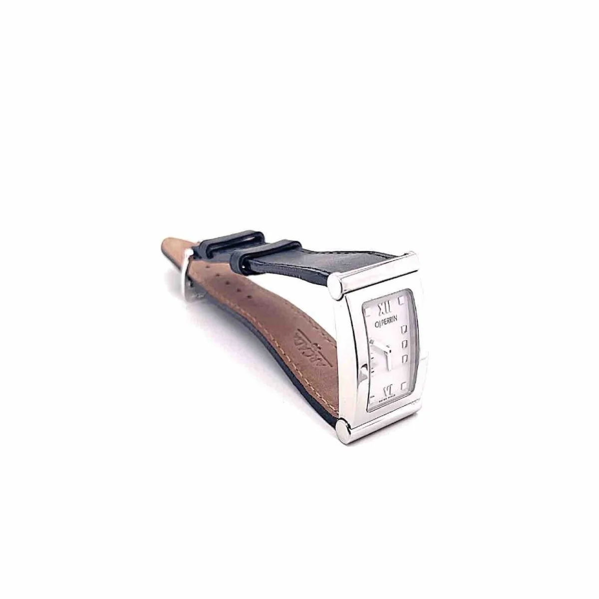 Watch PERRIN "Arcada" quartz in steel and leather - Image 5