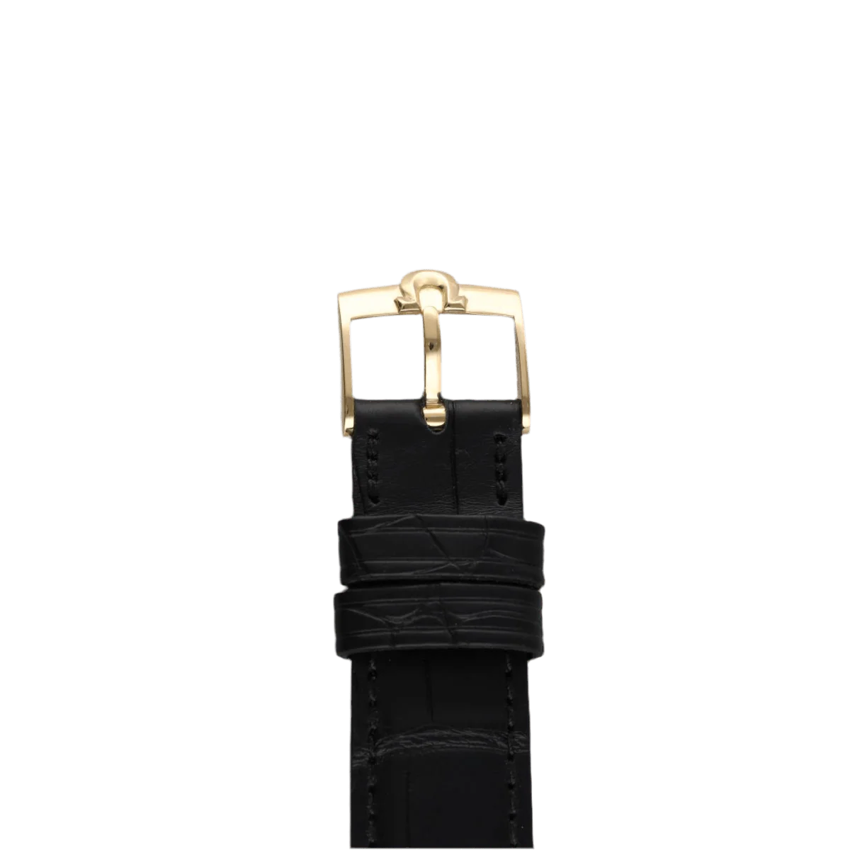 Watch OMEGA in yellow gold and leather - Image 7