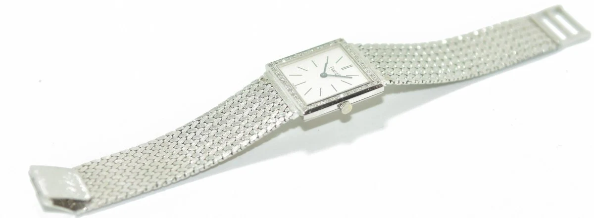 Piaget white gold and diamond watch - Image 3