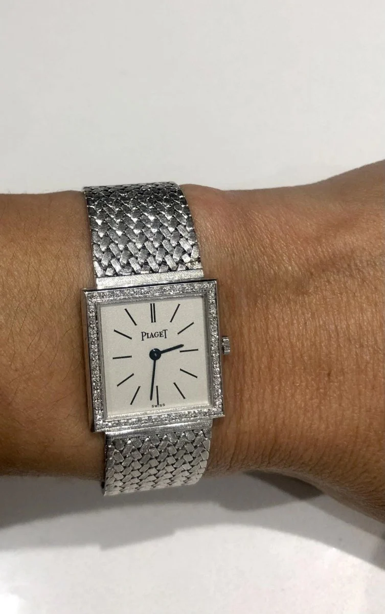 Piaget white gold and diamond watch - Image 4