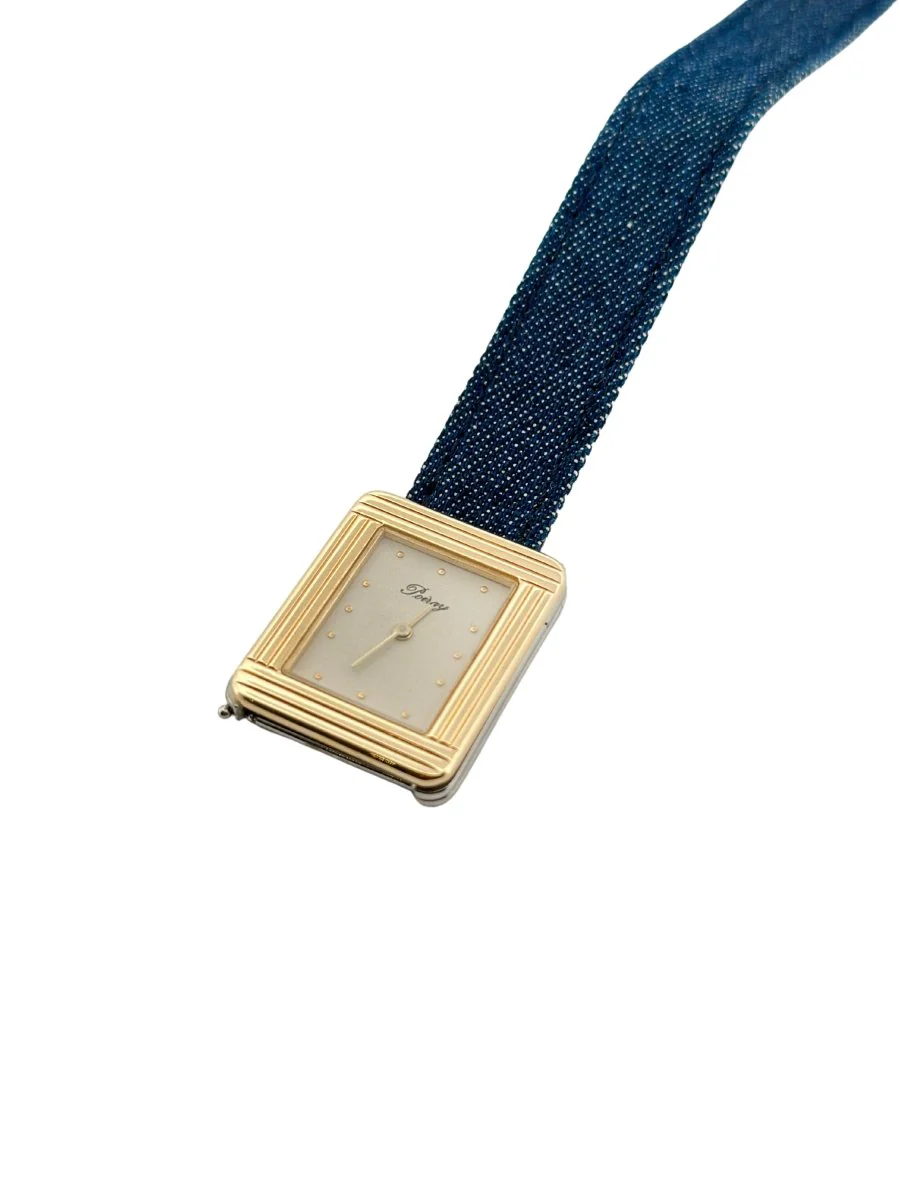 POIRAY Quartz Watch “Ma Première” in yellow gold and steel - Image 3